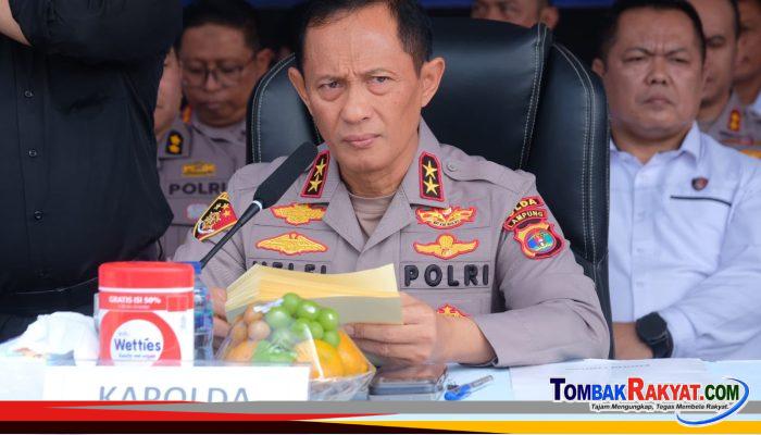 Ops Antik Krakatau 2026, Polda Lampung Ungkap 379 Kasus Narkoba dan Sita 85,9 Kilogram Sabu