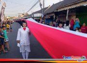 Kirab Bendera Merah Putih : Simbol Semangat Perjuangan, Bangkitkan Pasar Lama Jatinom Yang Telah Lama Mati Suri
