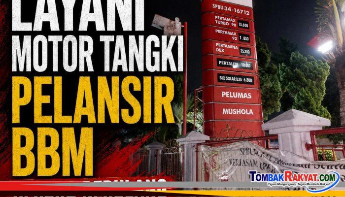 Layani Motor Tangki PELANSIR BBM SECARA BERULANG, SPBU 34.167.12 Sukaraja Jadi Sorotan