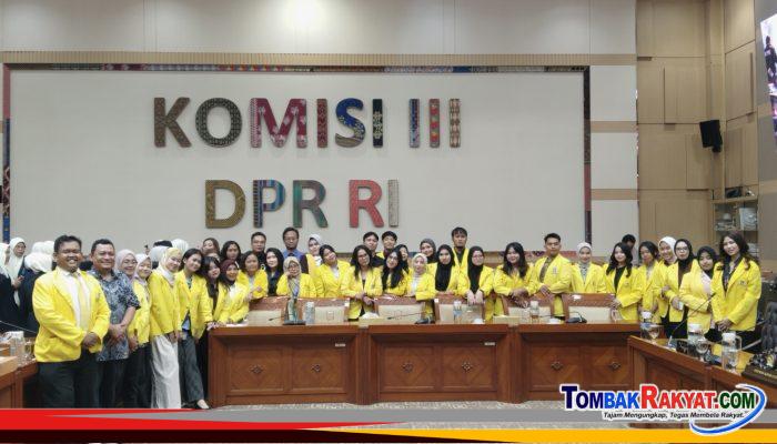 Mahasiswa UT Jakarta Ikuti RDPU Komisi III DPR RI, Dorong Penguatan RUU Perampasan Aset